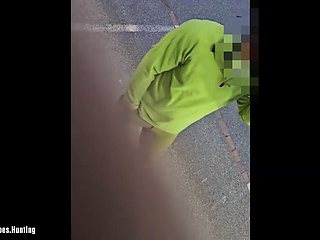 Heterosexual Gardener gets his big cock sucked by a guy for the first time - gay for pay