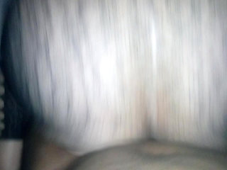 PAWG in fishnet takes backshots