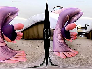 Amateur Foot Fetish Girlfriend Sucks and gives a Footjob