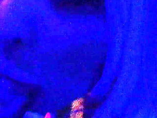 Black Light Cock Sucking
