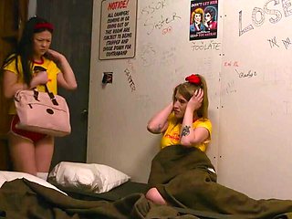 Camp counselor is going to make that bitch sweat