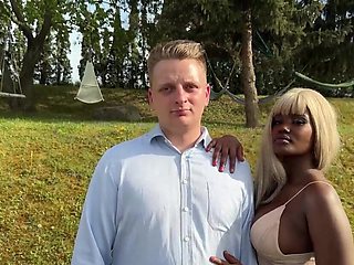 Rich guy buys this black pussy and fucks it savagely