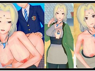 Erotic fantasy with a legendary anime seductress