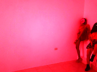 Neighbors Gather in the Red Room to Dance Sexy and Dream of a Man Coming to Them