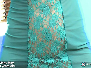 Ginny May 40 Year Old Brunette MILF Gets Anal Fucked Before Wedding - Hardcore Facial Cumshot