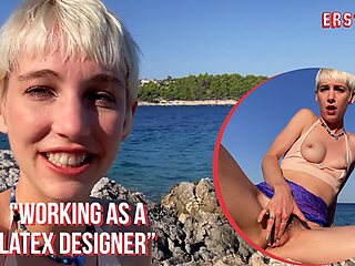 Annika Risky Public Sex Outside