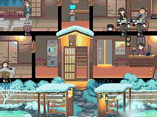 Yukiya Hot Spring the Waters of Fertility Hentai Game Ep.4 Wife Creampie While Her Husband Is Resting in His Bed!