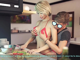 Awam MILF Cuckold Amber - Let Me Teach You How to Fuck - Amber Trains Dylan in the Kitchen (moaning Audio)