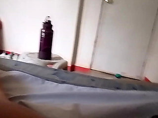 Flood of sperm in her ass