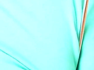 Beautiful Latina Teen with Amazing Boobs Playing a Screwdriver in Her Big Pussy