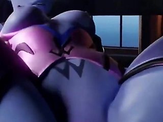 Gemma Gets Fucked and Anal, Purple Bald Pussy Widowmaker Fucking, Dick Slapping Lara Croft