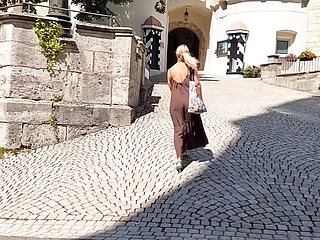 Blonde MILF Selena Enjoys Homemade Sex After Walk - Blowjob & Creampie