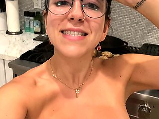 Hottest brunette solo webcam masturbation 2