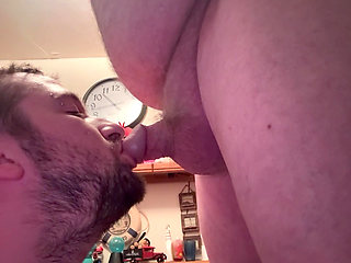 Bored at home with grandpa
