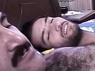 Hairy Arab MILF Sahin K Threesome Blowjob and Pussy Eating - Turkish Wife Neighbor Fuck