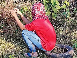 Big Ass Student Fucked in the Forest in Standing Doggystyle.