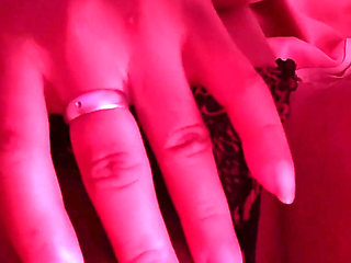 Naughty Brunette Masturbating at Home