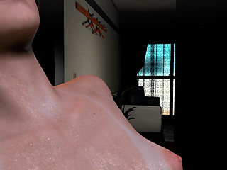 Sexy Asian House Maid Takes Care of the Man of the House
