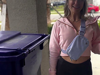 Hot Blonde Comes Over After Husband Neglects Her BBC Swallows Cum