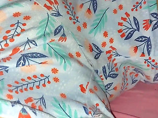 Homemade Video with My Stepsister First Time in Her Bed We Do Things Under the Covers