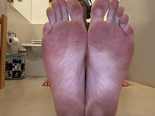 Young Brazilian feet