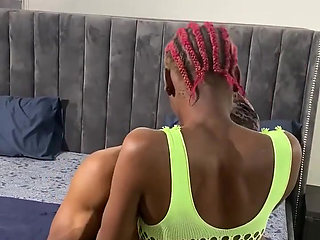 She Made the Big Dick Macho Guy Cum Buckets All Over Her Pussy