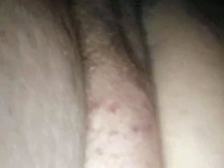 bbw getting her pussy fucked before bed