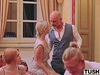 Assfucking-obsessed Lika Loves The Attention Of Two