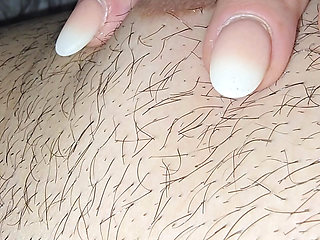 Will step mom hand slip on stepson 9 inch of dick