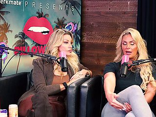 Pillow Talk featuring Brittany Andrews and Gabbie Carter's talking action