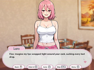 Alone with My Stepsister Taboo Hentai Game Ep.5 Topless Truth or Dare with Stepsis!