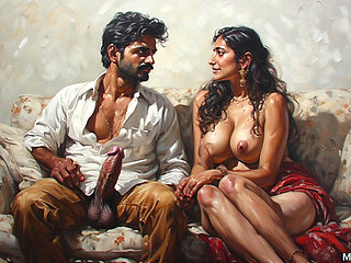 Indian bhabhi fucked by owner for rent