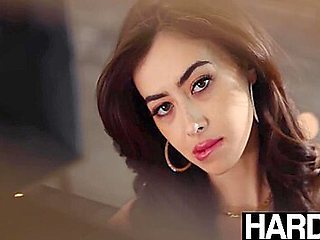 Brunette Bombshell Chloe Surreal Teases Us With Her Exceptional Figure Before Being Taken Savagely By Vince Karter. 15 Min