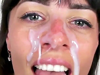 Cumshot Compilation on Face,mouth and Ass by Natalieflowers