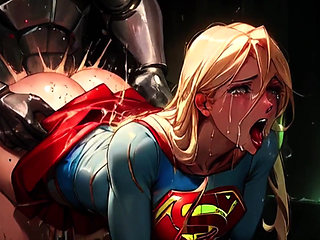 Spicy Toons: Kara Vs the Kryptonite Krew