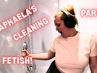 Raphaela's Cleaning Fetish - Part 1