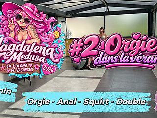 Colo Porno 2026 - Orgy in the Sunroom French - Anal - Squirt - DP