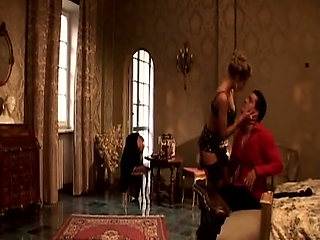 Blonde German Hot Mom with Naturals Gets Anal in Vintage Scene