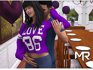 Dusklight Manor - Clit massage in the kitchen E1 #591