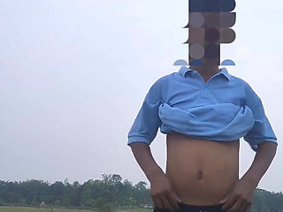Outdoor Roadside Gay Men Masturbation Sex Video