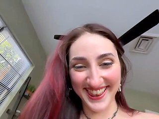 Domina Doxy Busty Step Sister Wakes You Up with Hardcore