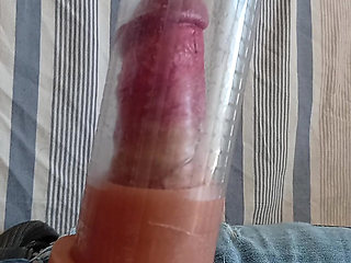 Pumping my cock