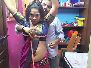 Hot Indian Wife Sex With Tailor Master XXX Video New