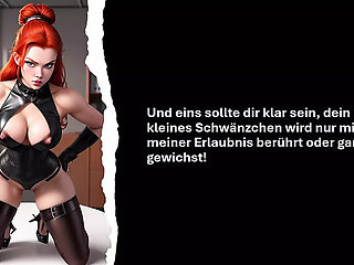 German Mistress Makes You Clean Your Ass - Anal Enema Punishment & JOI