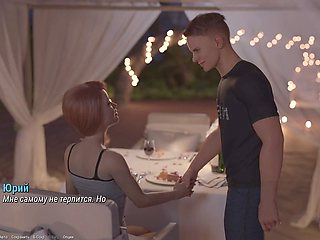 Hentai adventure with animated fun and erotic games featuring a sultry redhead