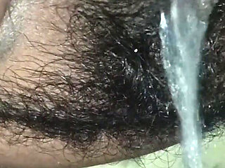 Girl Peeing Standing up