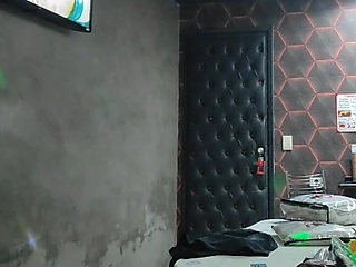 Chubby, Shy, Greedy Girl Giving a Blowjob and Having Sex in a Motel.