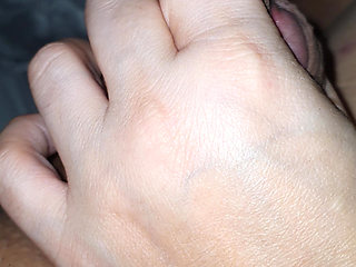 Innocent step sister gone wild on step brother by handjob his dick