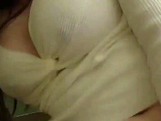 For Big-breasted Wives Only - Having Sex with Married Women at Work - Breast Imprint on Glass
