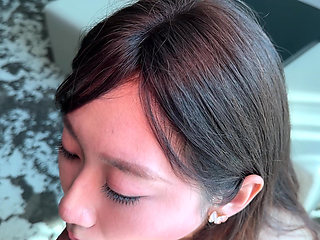 Street Interview with Cute Asian Girl Ends with Hard Hotel Fuck